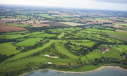 Aerial View of 18 Hole Champion Golf Course