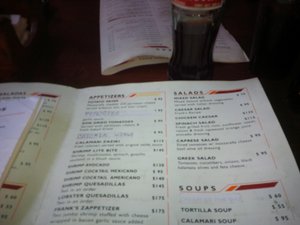 Menú
