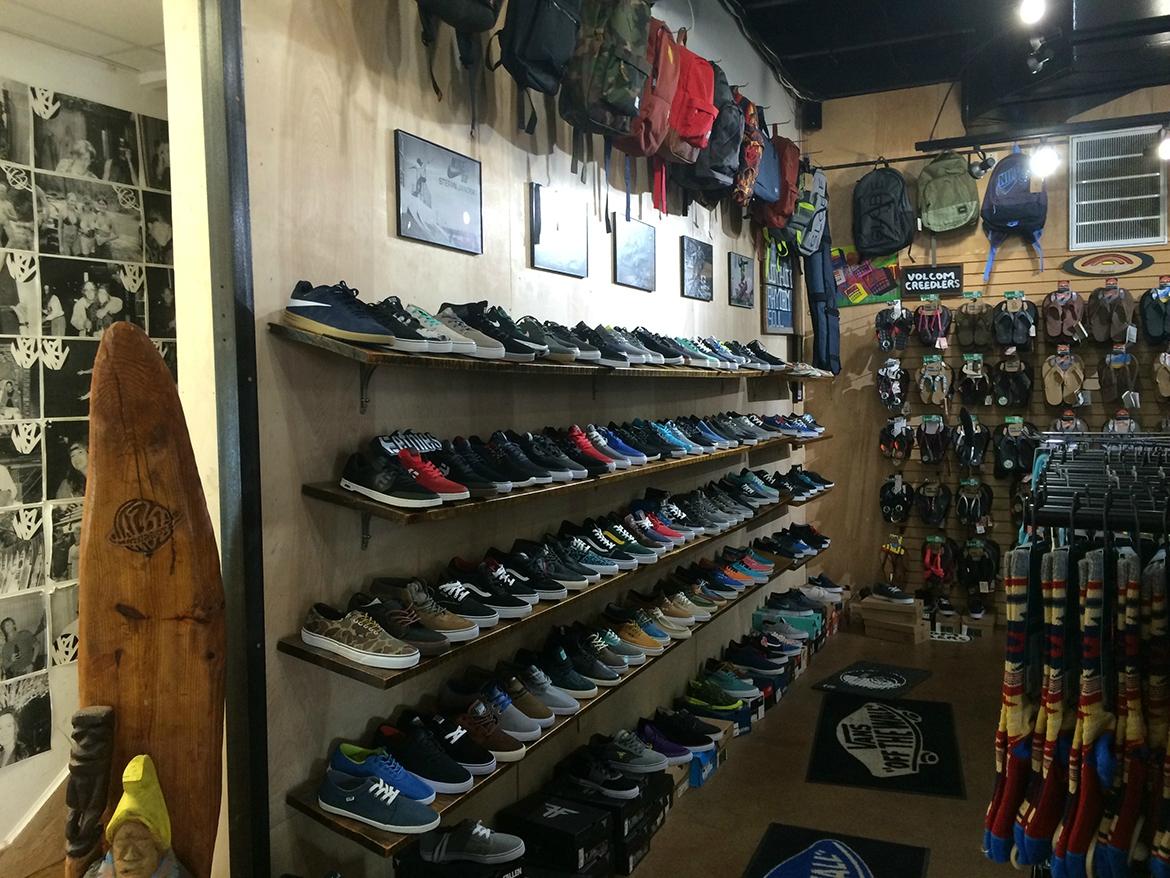 Surf shop skate shop