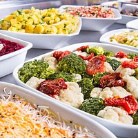 Saladas sempre fresquinhas!