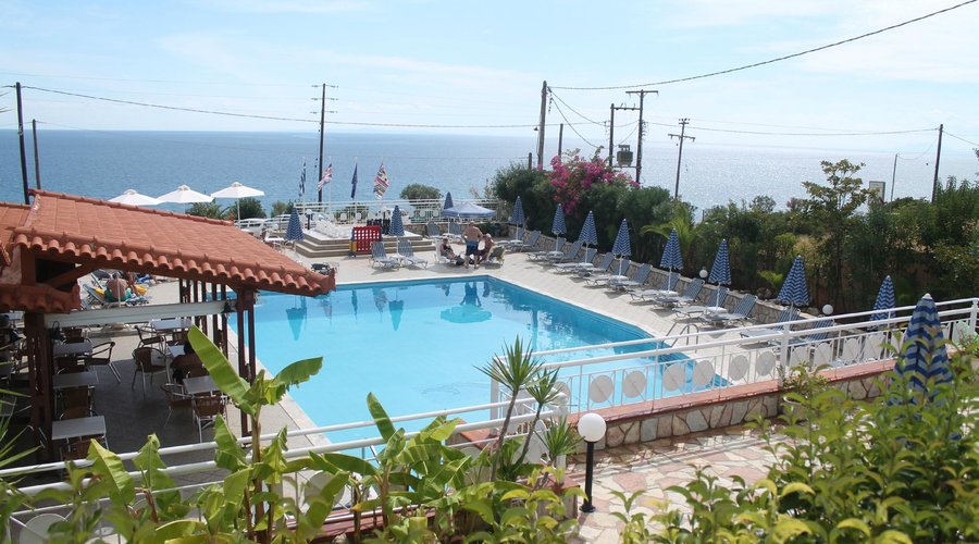 Large swimming pool