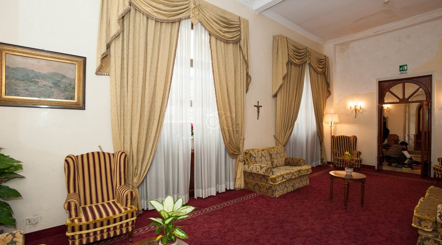 Lobby at the Pace Helvezia Hotel