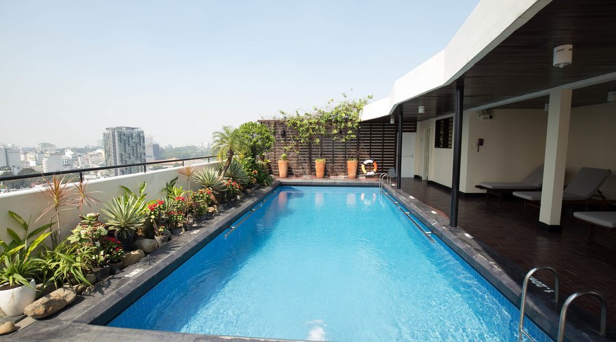 The Pool at the Palace Hotel Saigon