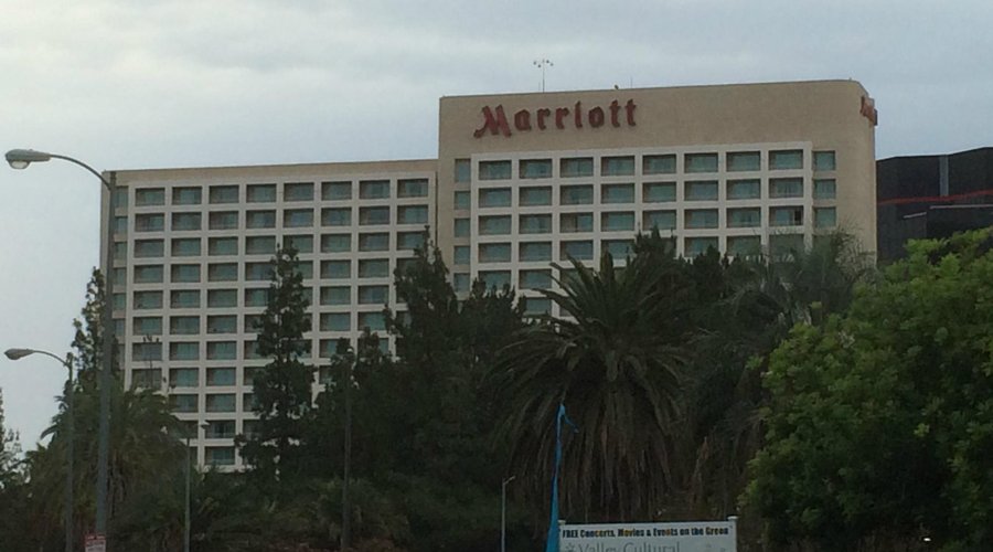 Outside of hotel
