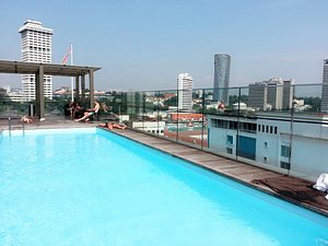 Pacific Express Hotel Central Market in Kuala Lumpur, image may contain: City, Pool, Water, Swimming Pool