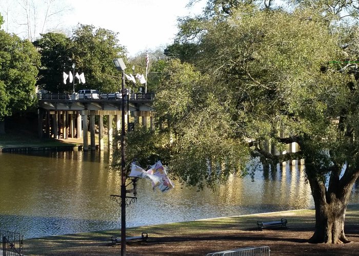 Cane River Lake as seen from historic Front Street.