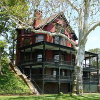 Rear Elevation of the Museum.