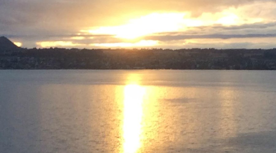 Sun rise from my room
