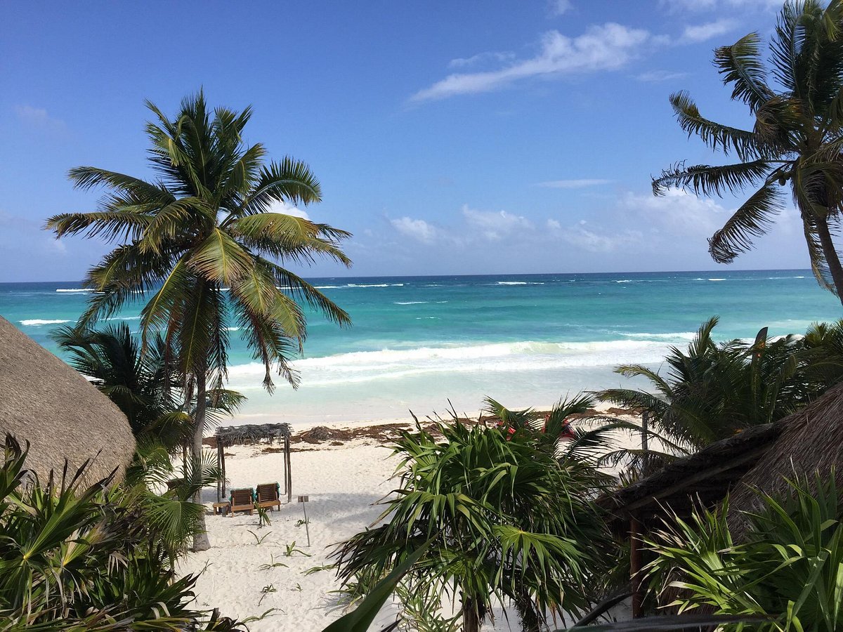 tulum mexico beach camping