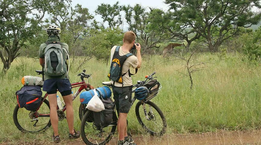 Mountain biking at Mbuluzi Game Reserve