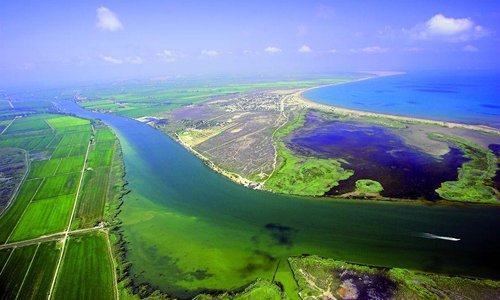 L’embouchure du fleuve Ebre