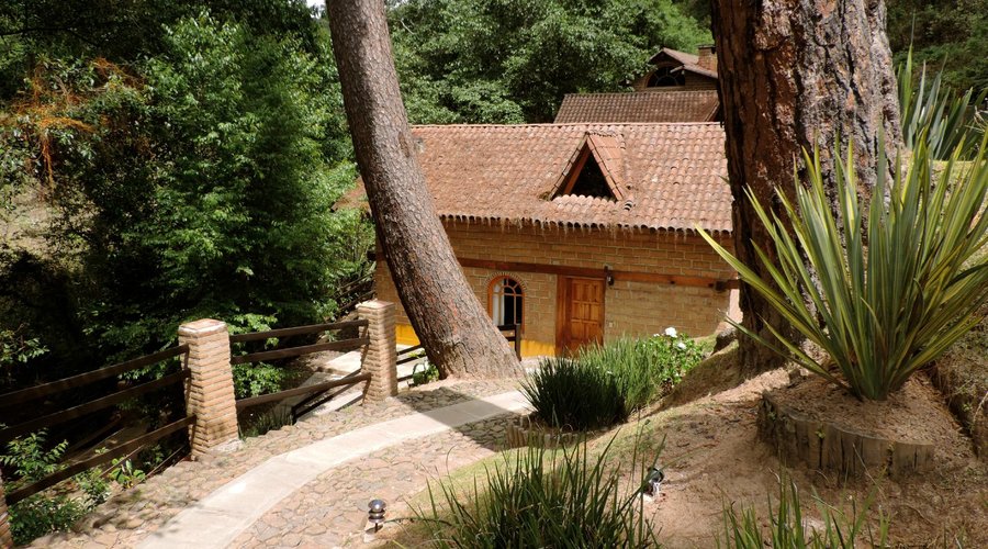 Caminata hacia la cabaña