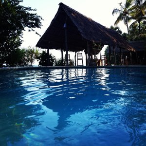 View from the pool