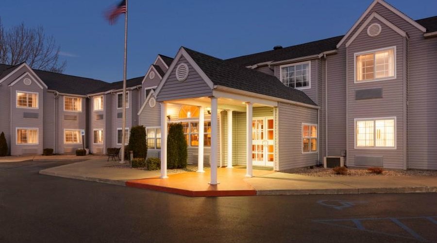 Night Front Entrance