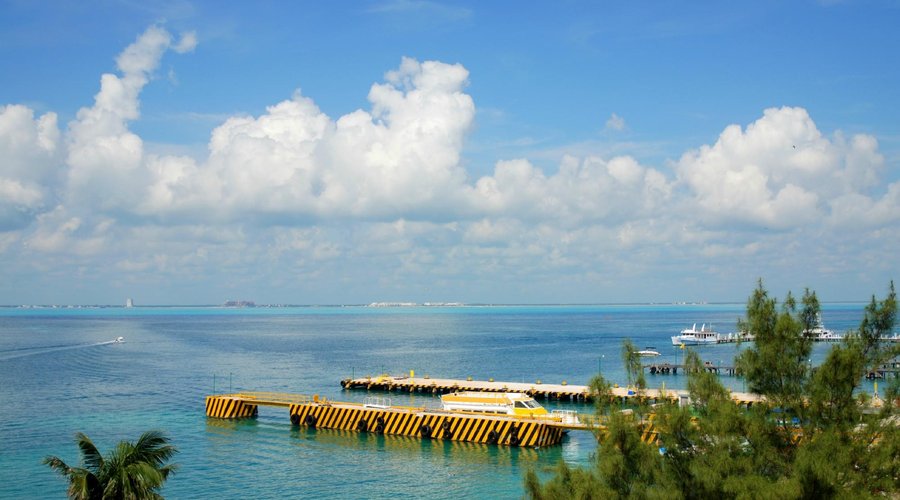 Pier from balconies