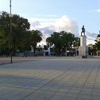 Vista desde calle Yrigoyen y Santa Fe