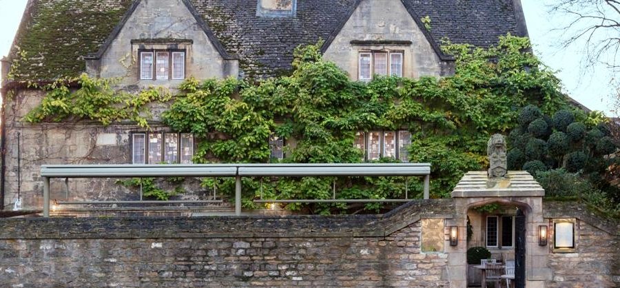 Old Parsonage Exterior - Spring