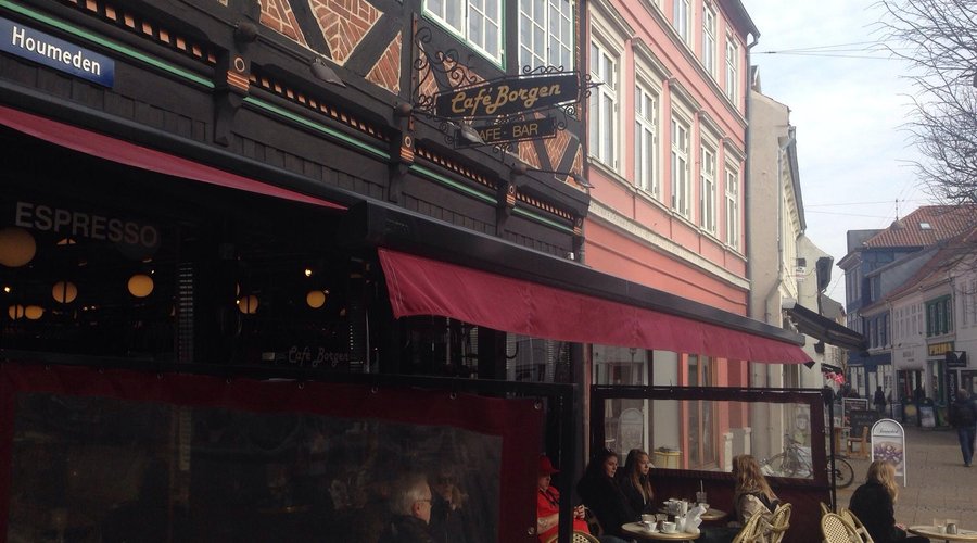 Café Borgen i Houmeden Randers.