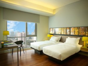 The Signature Hotel & Serviced Suites Kuala Lumpur in Kuala Lumpur, image may contain: Penthouse, Chair, Furniture, Lamp