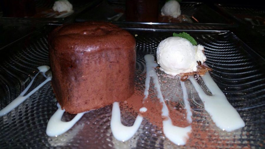 Coulant de chocolate