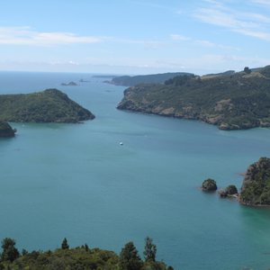 Great view after having hiked up to the Duke's nose