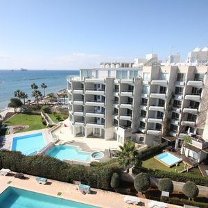 Aerial view of the Ermitage on the Beach
