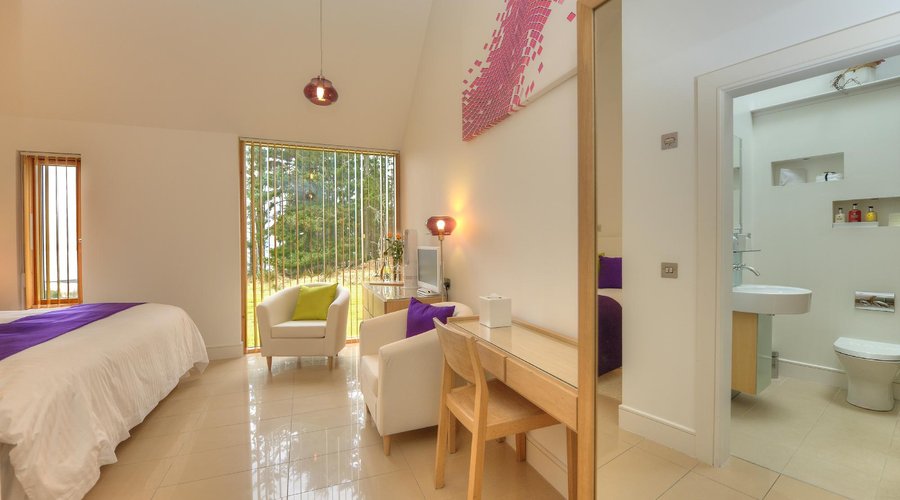 Deluxe super king bedroom with loch views