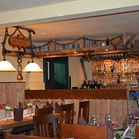 die Theke in der Wirtsstuben