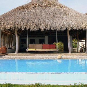 One of the pools... "La mecedora" for resting