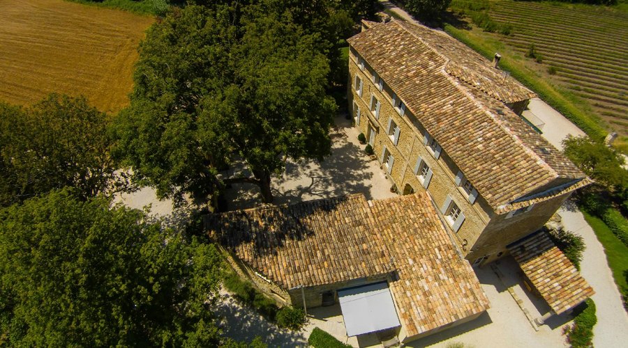 La Moutière vue du ciel