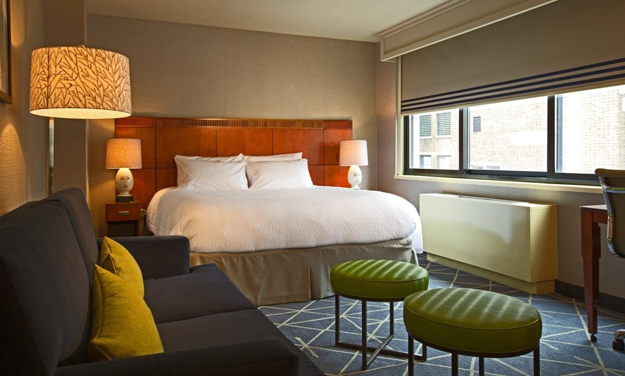 Enjoy comfort and space in a King Guest Room