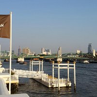 Boat pier at Yodpiman River Walk
