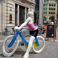 La chatte a bicyclette