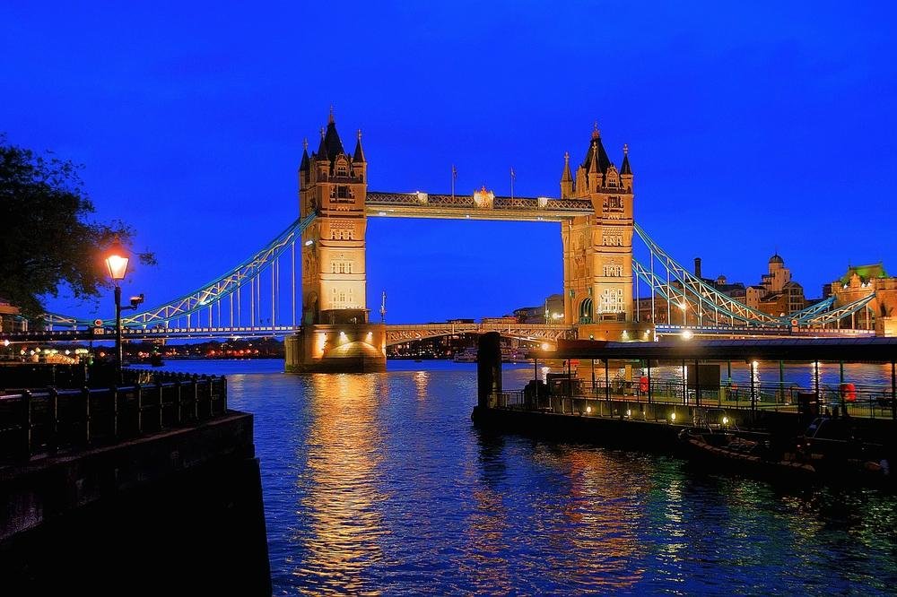 Tower Bridge London At Night