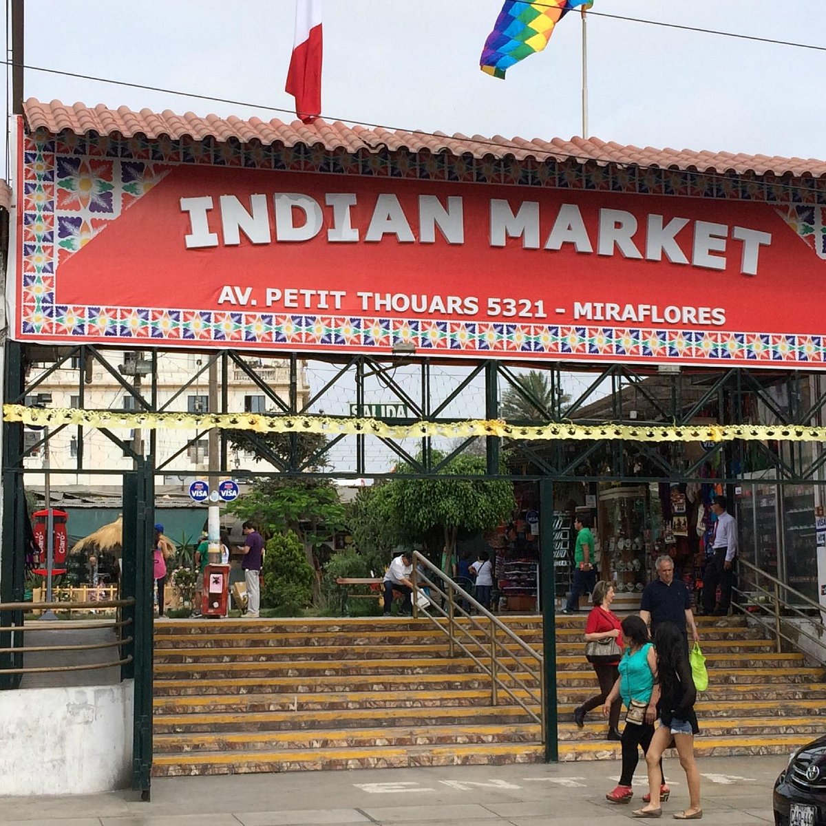 INDISCHER MARKT LIMA PERU