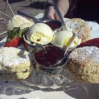 The cream tea