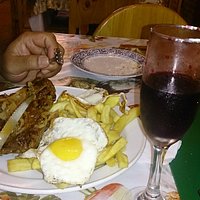 Bife a lo pobre e calafate souer, La Tranquera
