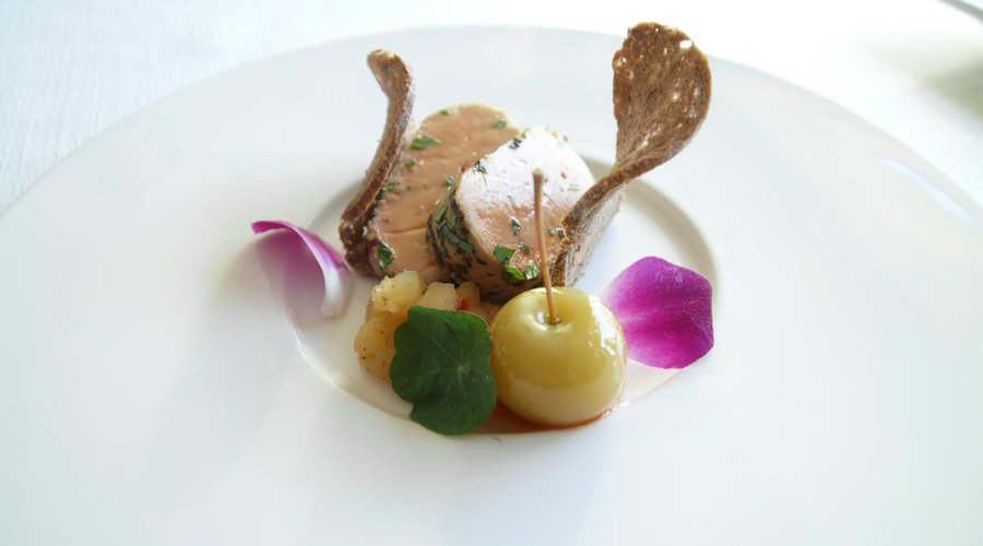Duck foie gras parfait