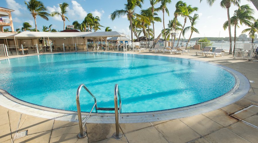 The Main Pool at the Hotel Le Flamboyant