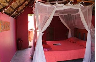 red hut