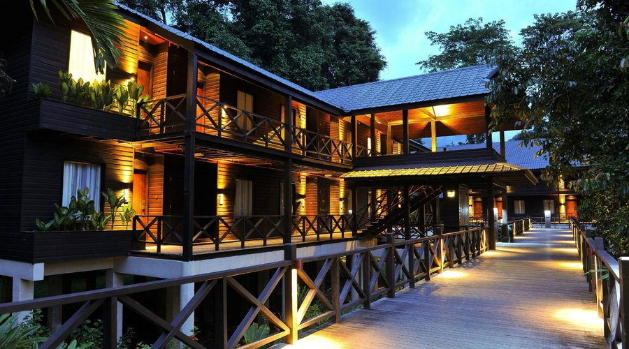 Exterior image of Mulu Marriott Hotel