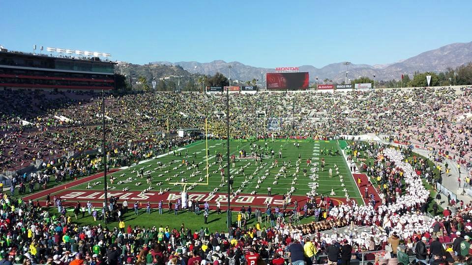 at the rose bowl