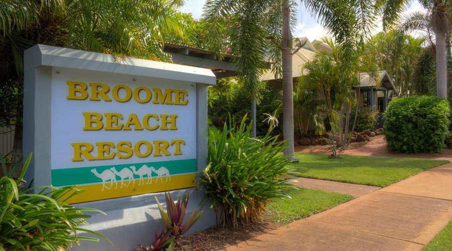 Broome Beach Resort Entrance