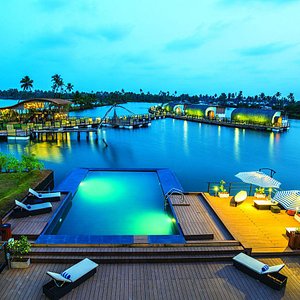 Aquatic Resort Aerial View