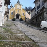 Orta - la chiesa parrocchiale di Santa Maria Assunta