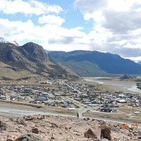 El Chaltén desde el mirador los Cóndores