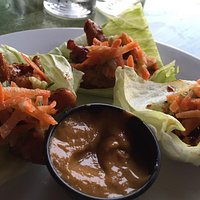 Lettuce wrap appetizers