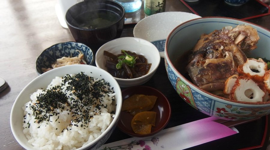 鯛あら炊き定食