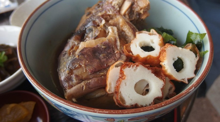 鯛あら炊き定食