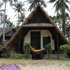 Beach front cottage
